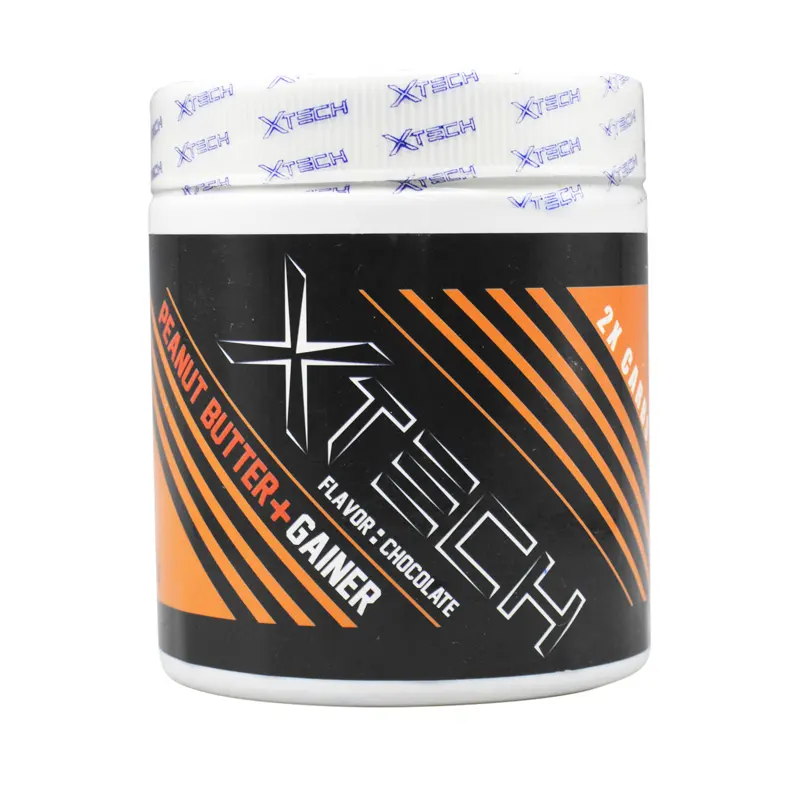 کره بادام زمینی + گینر ایکس تک | 600 گرم | XTECH