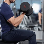 دمبل نشسته | آموزش جامع انواع آن + برنامه 4 روزه