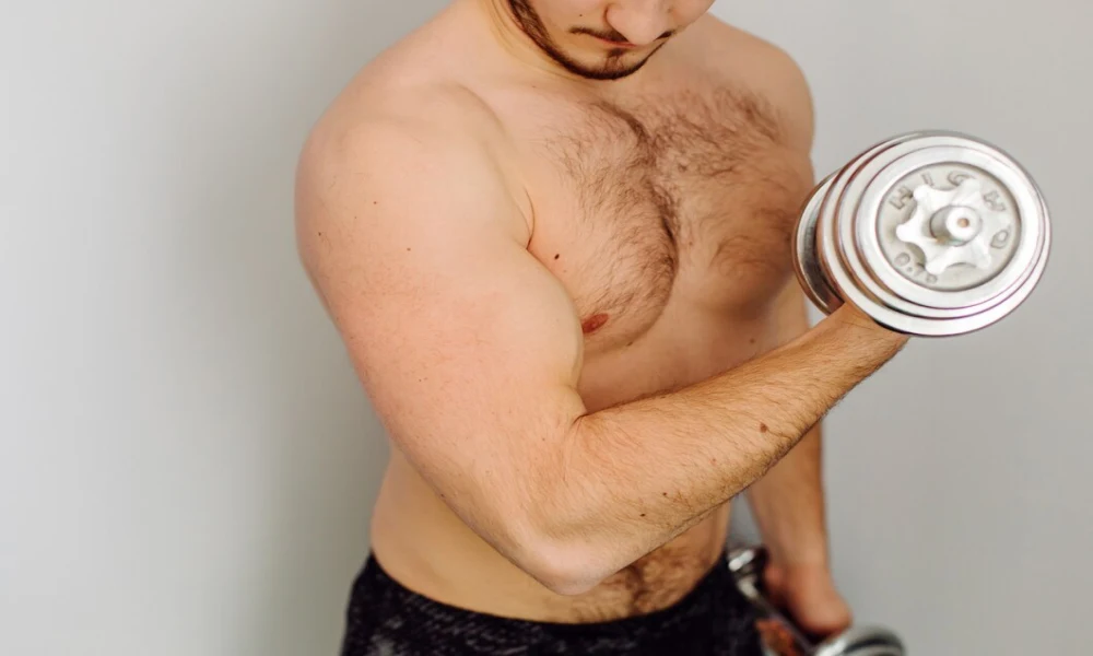 حرکات جدید جلو بازو با دمبل