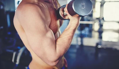 حرکات جدید جلو بازو در خانه و باشگاه با دمبل و هالتر