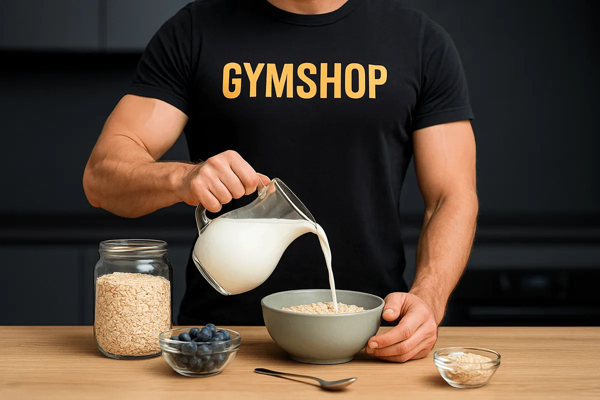 طرز تهیه اوتمیل با شیر-ساخت اوتمیل با شیر-جیم شاپ