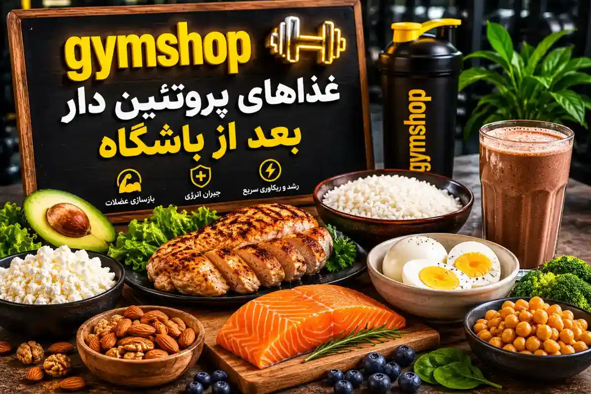غذاهای پروتئین دار بعد باشگاه-غذاهای پروتئین دار-جیم شاپ