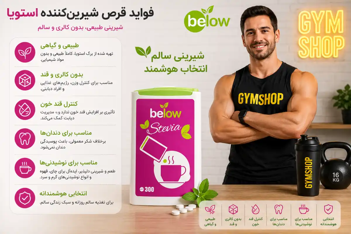 فواید قرص شیرین کننده بیلو-جیم شاپ